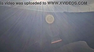 Slender 38-year-old Japanese bride enjoys early morning car sex on holiday