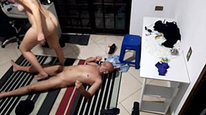 i offer my ass to the loan shark to pay off my cuckold husband's debt in this humiliating doggystyle.