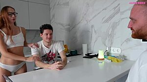 Quiet Or Boyfriend Hears Cute Teen Cheating With Best Friend In Intense 3Some Face Fucking