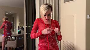 had sex with hot milf after awards show, she blew and rode big black cock