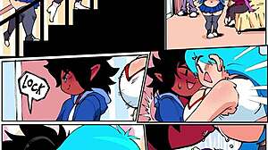 threeway hookup in wild fnf comic porn adventure