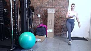 Cheating Milf Wife Screwed Hard at Gym!
