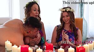 Astral Projection Unlocks Wild Outdoor Witch 3some