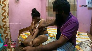 Wow, this cute indian bbw babe arrives for an interview with the adult star! Can she handle the big tits blowjob and missionary action?