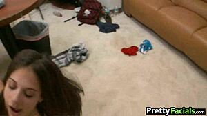 latina facial with nia lopez and adriana jolie