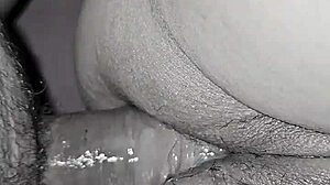 anal action in black and white style