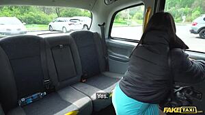 Foxy Italian Babe Sara Diamonte Gets Fucked by Big French Cock in Fake Taxi