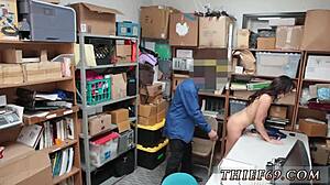 brunette teen 18+ in glasses hd felony theft