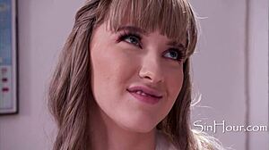 Teacher Fucks Teen 18+ Student Hard in Classroom Detention