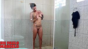 with a neighbor like this, i'd even pay more rent for the view of her big tits and blowjob skills