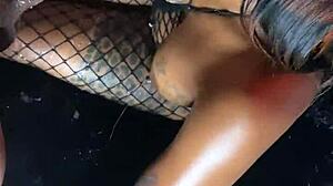 Massive lace and fishnet sextape compilation blows my mind