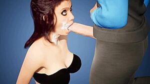 Asian Busty Futa Babe Deepthroats And Facefucks In 3D Hentai Teaser