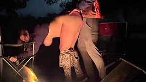 Using My Pussy at Public Camp Trying to Get Caught!