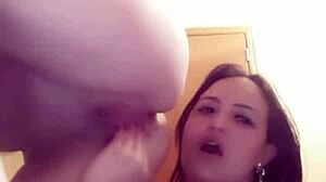 spanish lesbians live on webcam fucking each other hard.