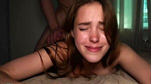My dick dives into this redhead ballerina's pussy. Nicole adapts to her wild new lifestyle with rough homemade sex.