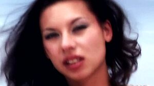 Vanessa May gets a wild interracial threesome facial