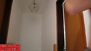 with a neighbor like this, i'd even pay more rent for the view of her big tits and blowjob skills