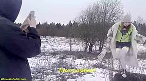 My Horny Girlfriend Gets Deep Fucked in Public!