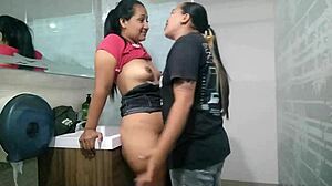 Before Meeting My Lover, My Friend's Lesbian Teaches Me Tips and We End Up Having Lesbian Sex!