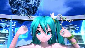 Unreal! Hatsune Miku Fully Nude in Project Diva Love Song Mod