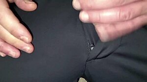 Elegant Amateur Adores Spitting on Cock and Finishing After Intense Handjob