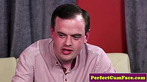 Spex Beauty Craves Hot Jizz on Her Face!