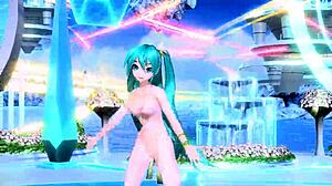 Unreal! Hatsune Miku Fully Nude in Project Diva Love Song Mod
