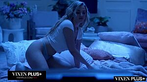 Vixenplus Voluptuous Besties Skye and Blake Succumb to Lust with Muff Diving and Masturbation