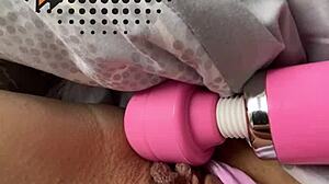 stepsister caught masturbating hard with intense cum finish