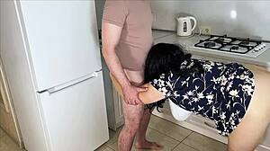 i took off my thong for my stepson to get him excited and fuck me