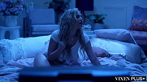 Vixenplus Voluptuous Besties Skye and Blake Succumb to Lust with Muff Diving and Masturbation