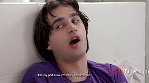 Eat my pussy step son fap less with hardcore sex and natural tits.