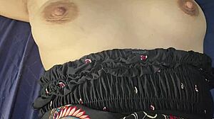 Why do I lift my student's dress for this sensual roleplay with big pussy?