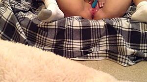 Feeling the intense waves of my orgasm building up