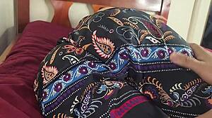 Why do I lift my student's dress for this sensual roleplay with big pussy?