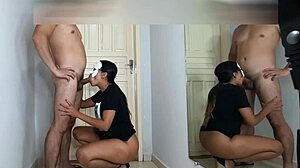 Slut Loves Cum On Her Big Ass!