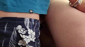 Hot blonde hitchhiker sucks dick before motel creampie