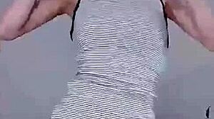 Young Korean Asian Babe Solo Play in Private Room