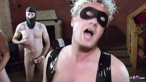 German Creampie Gangbang with MILF Bella and Teen Sunny!