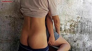 Minha Esposa Saiu E A Empregada Baixinha Gostosa Pegou Meu Pau E Colocou Dentro Dela Na Área De Casa