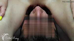 Real Homemade Facesitting Squirting.