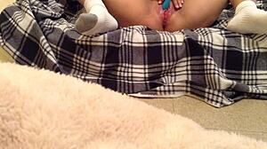 Feeling the intense waves of my orgasm building up