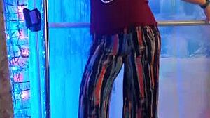 Watch Hotwife Steffi's Crazy Pants Pussy Dance Right Now!