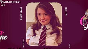 Brunette Tells You How to Wank Your Cock in Her Nightie