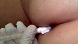 ready for glycerin suppository and 3-liter enema in hospital slave session?