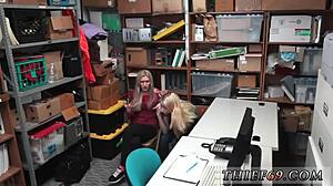 Amateur teen masturbation and blonde caught in library