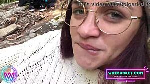 Crafty Lesbian Cutie Seduces Best Girlfriend in Forest?
