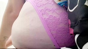 Wonderful Italian Stepmom Shows Hairy Pussy in Public Store