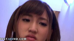 karin aizawa shows off kinky japanese underwear solos
