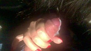 I gave a beautiful blowjob to my husband inside the cinema